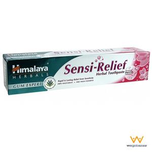 خمیر دندان گیاهی هیمالیا مدل Sensi-Relief حجم 75 میلی لیتر Himalaya Sensi-Relief Herbal Toothpaste 75ml