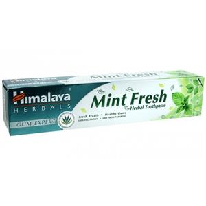 خمیر دندان گیاهی هیمالیا مدل Mint Fresh حجم 75 میلی لیتر خمیر دندان گیاهی طراوت بخش نعنایی هیمالیا