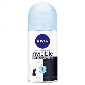 اسپری زنانه نیوآ مدل Invisible Black and White Pure حجم 150 میلی لیتر Nivea Invisible Black and White Pure For Women 150ml Spray