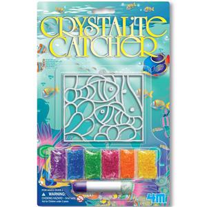 کیت آموزشی 4ام مدل آویز شفاف بلوری با طرح ماهی 4M Crystalite Catcher Fish Educational Kit