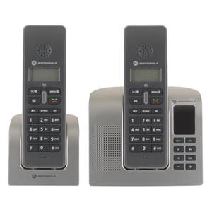 تلفن بیسیم موتورولا مدل دی 212 Motorola CD212 Twin Set Cordless Telephone 