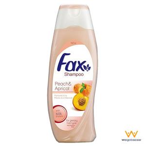 شامپو فکس مدل Peach And Apricot مناسب موهای چرب حجم 400 میلی لیتر Fax Shampoo With For Greasy Hair 400ml 