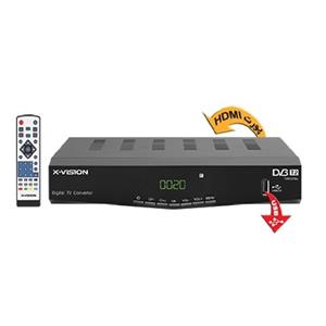 گیرنده تلویزیون دیجیتال ایکس ویژن ایکس دی وی بی 383 X.VISION XDVB-383 Set-Top Box