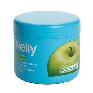 ماسک مو نلی مدل Green Apple حجم 500 میلی لیتر Nelly Hair Mask 500ml 