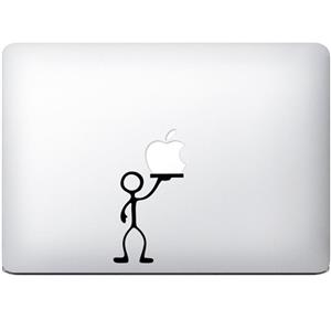 برچسب تزئینی ونسونی مدل iWaiter مناسب برای مک بوک Wensoni iWaiter MacBook Sticker
