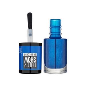 لاک ناخن میبلین مدل ووآ کالر شو اوشن بلو Maybelline Vao Color Show Ocean Blue Nail Polish 661 