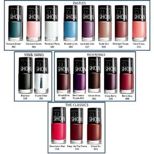 لاک ناخن میبلین مدل ووآ کالر شو پینک بیکینی Maybelline Vao Color Show Pink Bikinii Nail Polish 83 