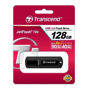 فلش مموری ترنسند مدل جت فلش 700 با ظرفیت 128 گیگابایت Transcend JetFlash 700 USB 3.0 Flash Memory 128GB
