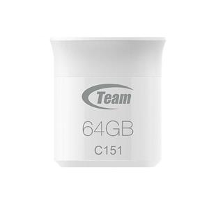 فلش مموری تیم گروپ مدل سی 151 با ظرفیت 64 گیگابایت Team Group C151 USB 2.0 Flash Memory 64GB