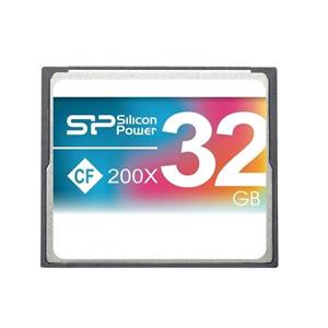 کارت حافظه سیلیکون پاور مدل 200 ایکس با ظرفیت 32 گیگابایت Silicon Power CF 200X 30MBps 32GB Compact Flash Card