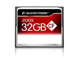 کارت حافظه سیلیکون پاور مدل 200 ایکس با ظرفیت 32 گیگابایت Silicon Power CF 200X 30MBps 32GB Compact Flash Card