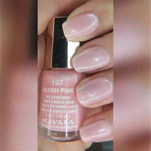 لاک ناخن ماوالا مدل مینی بلاش پینک شماره 157   Mavala Mini Blush Pink Nail Polish 157