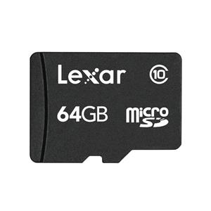 کارت حافظه با ظرفیت 64 گیگابایت لکسار Lexar microSDHC Card Class 10 64GB