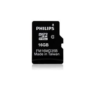 کارت حافظه میکرو اس دی اچ سی فیلیپس 16 گیگابایت کلاس 10 PHILIPS MicroSDHC Card 16GB Class 10