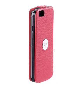 کیس آیفون جاست موبایل اسپین کیس چرم - مخصوص آیفون 6 - صورتی iPhone Case Justmobile SpinCase leather stand iPhone 6 