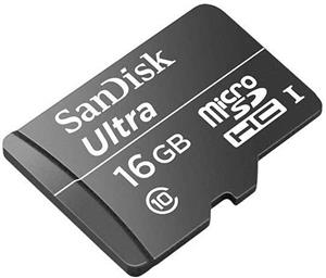 کارت حافظه microSDHC سن دیسک مدل Ultra کلاس 10 استاندارد UHS-I U1 سرعت 200X 30MBps ظرفیت 16 گیگابایت SanDisk Ultra UHS-I U1 Class 10 30MBps 200X microSDHC - 16GB