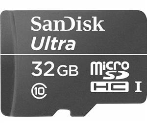 کارت حافظه microSDHC سن دیسک مدل Ultra کلاس 10 استاندارد UHS-I U1 سرعت  30MBps 200X ظرفیت 32 گیگابایت SanDisk Ultra UHS-I U1 Class 10 30MBps 200X microSDHC - 32GB
