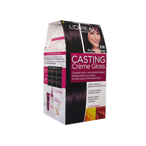 کیت رنگ مو لورآل کستینگ کرم گلاس شماره 400 LOreal Casting Creme Gloss Hair Color Kit 400