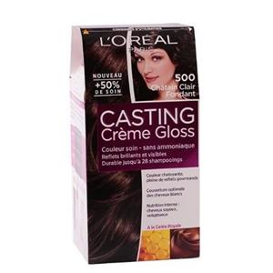 کیت رنگ مو لورآل کستینگ کرم گلاس شماره 500  LOreal Casting Creme Gloss Hair Color Kit 500