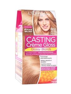 کیت رنگ مو شماره کستینگ کرم 801 لورآل  LOreal Casting Creme Gloss Hair Color Kit 801