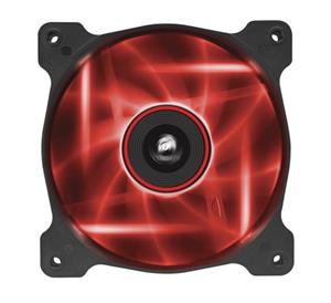 Corsair AF120 RED LED Quiet Edition High Airflow 120mm Fan 