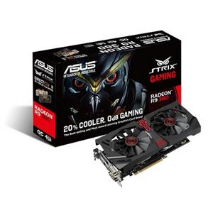 کارت گرافیک ایسوس مدل STRIX-R9380-DC2OC-4GD5-GAMING ASUS STRIX-R9380-DC2OC-4GD5-GAMING Graphics Card