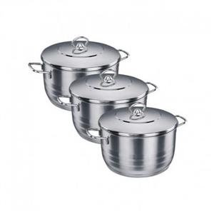  سرویس قابلمه 6 پارچه کرکماز 1887 Korkmaz 6 pcs Cookware - A1887