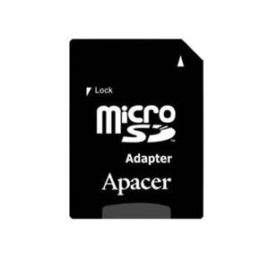 کارت حافظه microSDHC اپیسر کلاس 10 استاندارد UHS-I U1 سرعت 85MBps همراه با آداپتور SD ظرفیت 8 گیگابایت Apacer UHS-I U1 Class 10 85MBps microSDHC With Adapter - 8GB