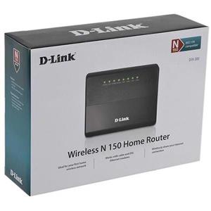 روتر خانگی بی سیم N150 دی-لینک مدل DIR-300_D1 D-Link DIR-300_D1 Wireless N150 Home Router