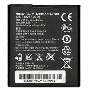 باتری موبایل هوآوی مدل HB5K1 با ظرفیت 1250mAh مناسب برای گوشی موبایل هوآوی Y200 Huawei HB5K1 1250mAh  Battery For Huawei Y200