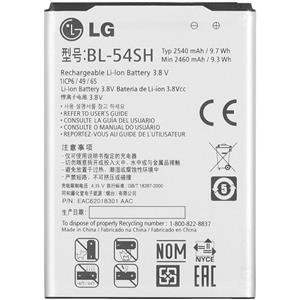 باتری موبایل ال جی مدل BL 54SH ظرفیت 2540mAh مناسب برای گوشی L90 LG Battery For 