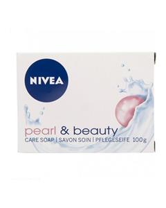 صابون زیبایی نیوآ مدل Pearl And Beauty Cream Soap 100gr Nivea Pearl And Beauty Cream Soap 100gr