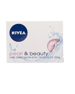 صابون زیبایی نیوآ مدل Pearl And Beauty Cream Soap 100gr Nivea Pearl And Beauty Cream Soap 100gr