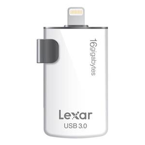 فلش مموری OTG لکسار مدل JumpDrive M20i ظرفیت 16 گیگابایت Lexar Flash Memory 16GB 