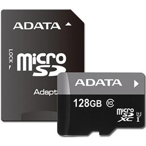 کارت حافظه microSDXC ای دیتا مدل Premier کلاس 10 استاندارد UHS-I U1 سرعت 50MBps همراه با آداپتور SD ظرفیت 128 گیگابایت Adata Premier UHS-I U1 Class 10 50MBps microSDXC With Adapter - 128GB