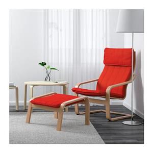 صندلی و کاور پوانگ آیکیا مشکی IKEA POANG