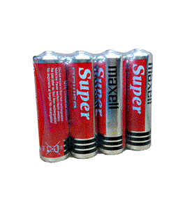 باتری قلمی مکسل مدل Super Power Ace بسته 4 عددی Maxell Super Power Ace AA Battery Pack Of 4