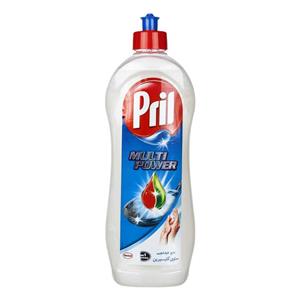 مایع ظرفشویی پریل حاوی گلیسیرین حجم 750 میلی لیتر Pril With Glycerin Dishwashing Liquid 750ml