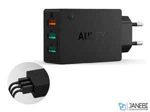 شارژر دیواری آکی مدل PA-T2 Aukey PA-T2 Wall Charger Quick Charge 2.0