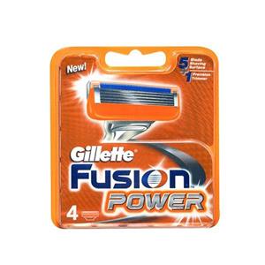 تیغ یدک 4 عددی ژیلت مدل Fusion Power Gillette Blades Pack Of 