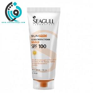 کرم ضد آفتاب سی گل SPF100 مدل مکس 40 میلی لیتر Seagull Sunpro Max SPF100 SunScreen Cream 40ml