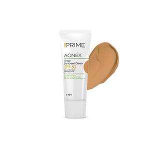 کرم ضد افتاب رنگی پرایم مدل Acnex SPF60 Prime Tinted Sunscreen Cream 