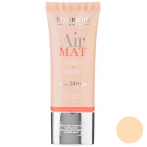 کرم پودر سری Air Mat مدل Vanilla 02 حجم 30 میلی لیتر بورژ‌وآ  Bourjois Air Mat Foundation Vanilla 02