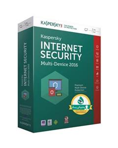 اینترنت سکیوریتی کسپرسکی مولتی دیوایس 2016 ، 1+1 کاربر، 1 ساله Kaspersky Internet security Multi Device 2016, 1+1 Users, 1 Year Security Software