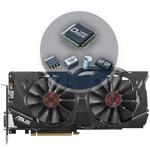 کارت گرافیک ایسوس مدل STRIX-GTX970-DC2OC-4GD5 ASUS Graphics Card 