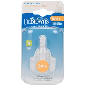 سر شیشه اکتیویت دکتر براونز مدل 332 سایز 3 DrBrowns 332 Bottle Teats Size 3 Pack of 3