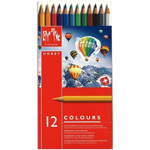 مداد رنگی 12 رنگ کارن داش مدل Hobby Caran dAche Hobby 12 Color Pencil