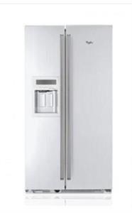 یخچال فریزر ویرپول مدل 7656 W/IX 7656  Whirlpool 7656 W/IX  Refrigerator