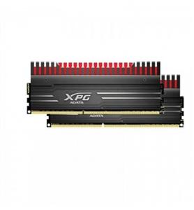 رم دسکتاپ DDR3 دو کاناله 2133 مگاهرتز CL10 ای دیتا مدل XPG V3 ظرفیت 8 گیگابایت ADATA XPG V3 DDR3 2133MHz CL10 Dual Channel Desktop RAM - 8GB