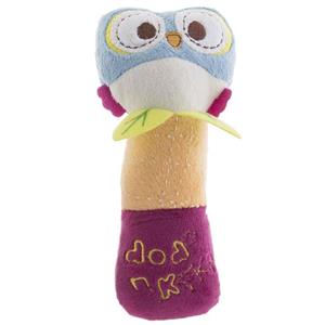 عروسک سوتی انجیولتو مدل جغد با دستمال گردن Angioletto Owl With Scarves Baby Doll 